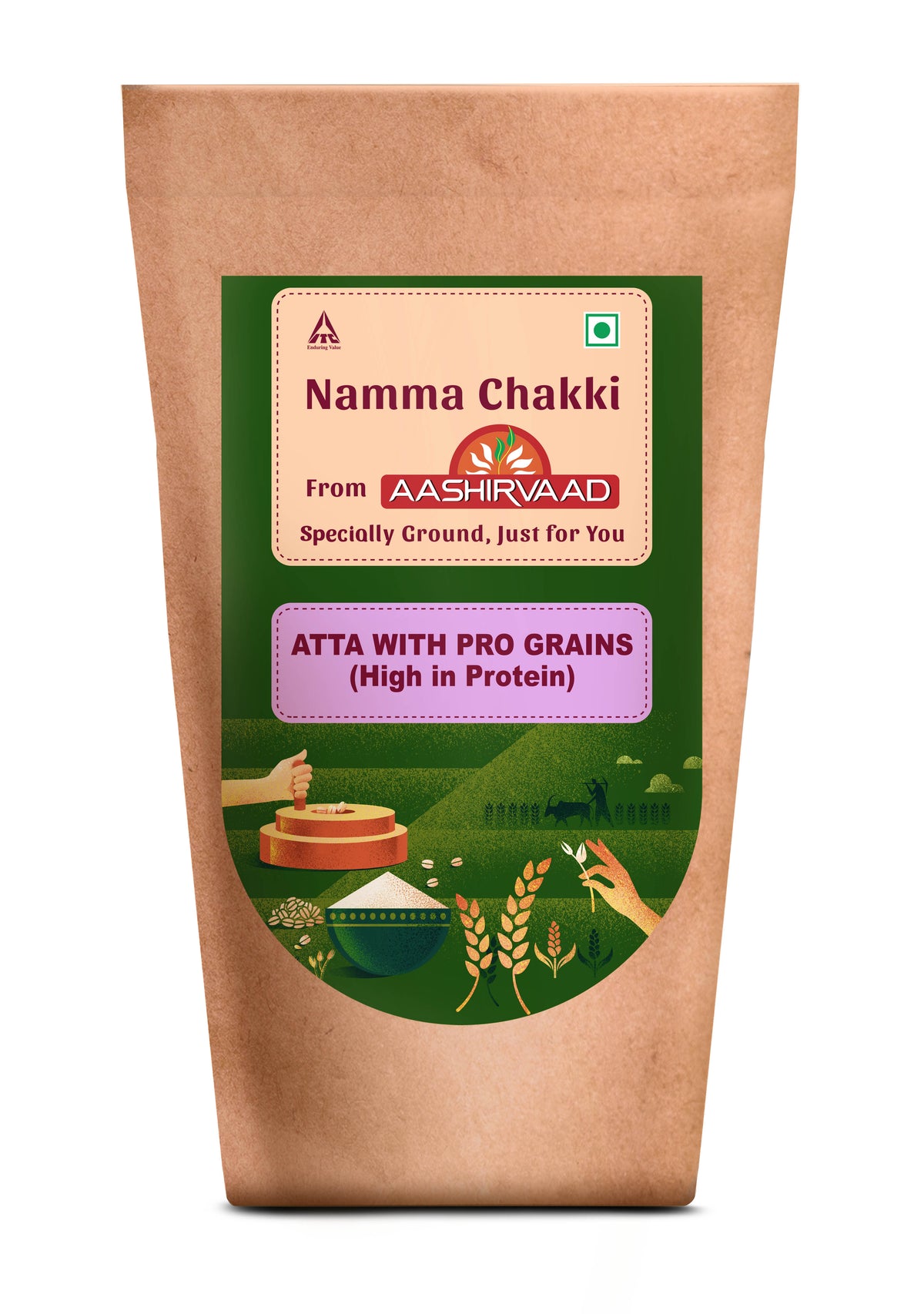 Atta with Pro grains (High in Protein)