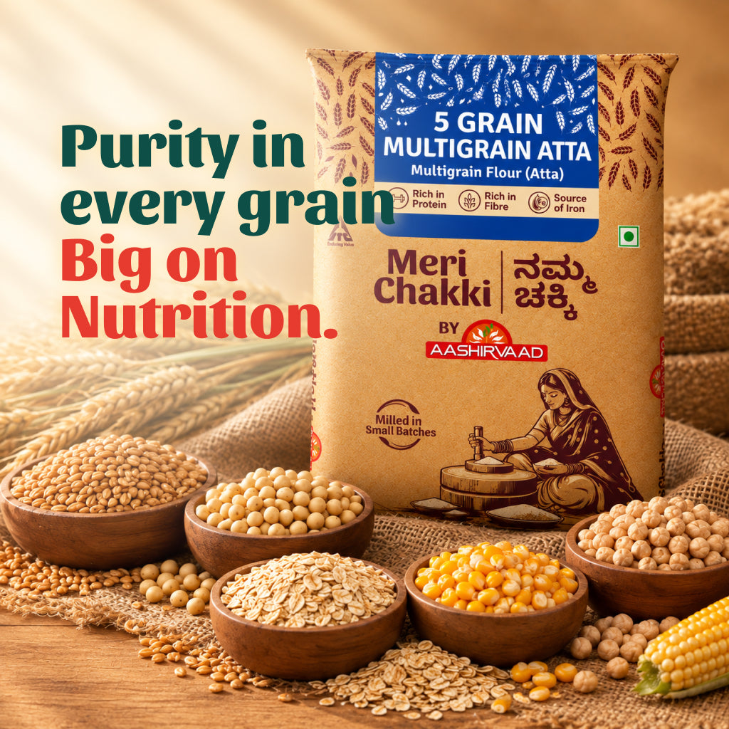 5 Grain Multigrain Atta