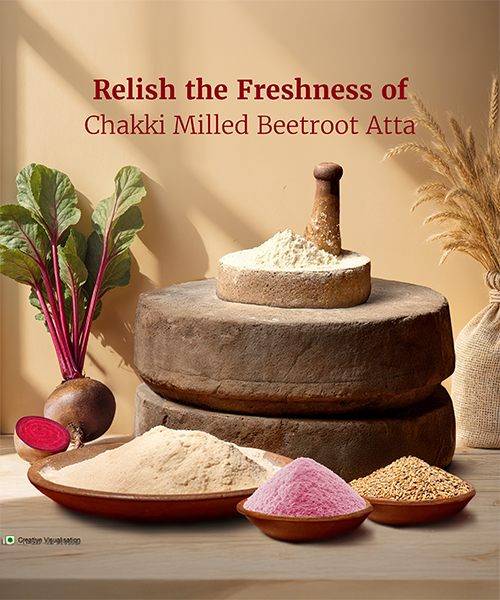 Atta With Beetroot