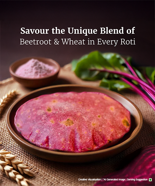 Atta With Beetroot