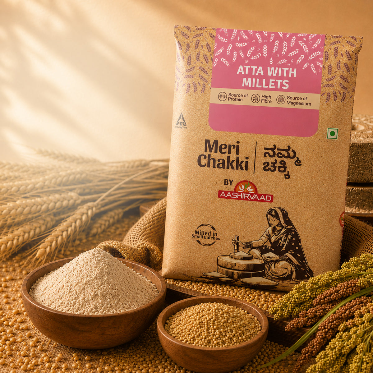 Atta with Millets and Quinoa Mix