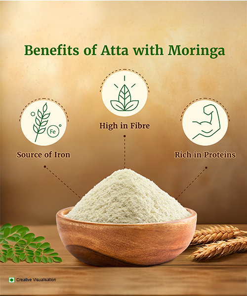 Atta With Moringa