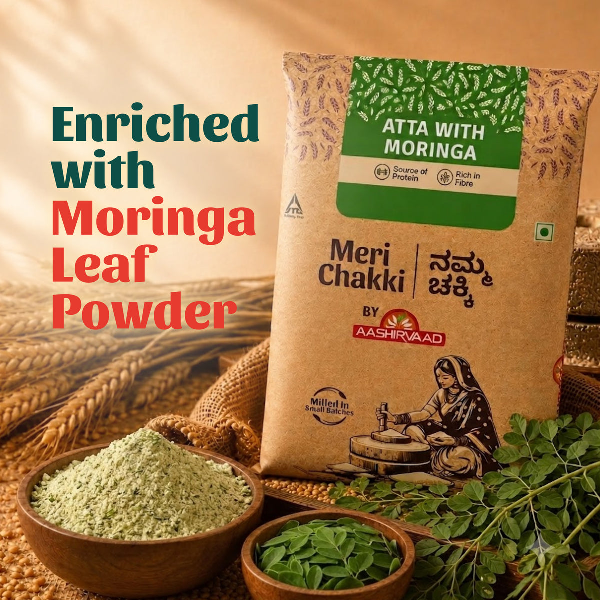 Atta with Moringa