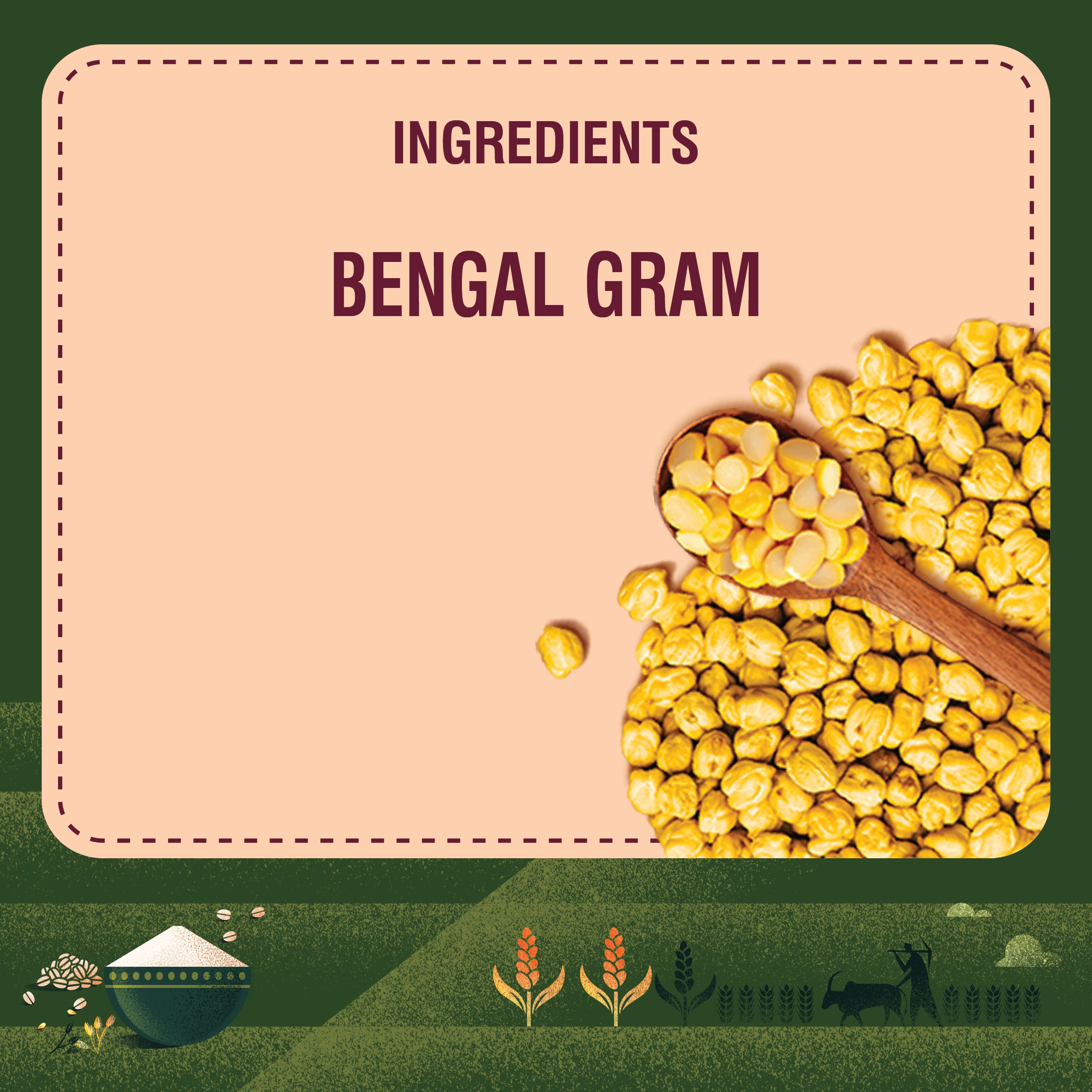 100% Chana Dal Besan