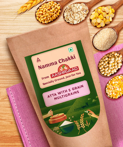 Aashirvaad Namma Chakki 6 Grain Multigrain Atta