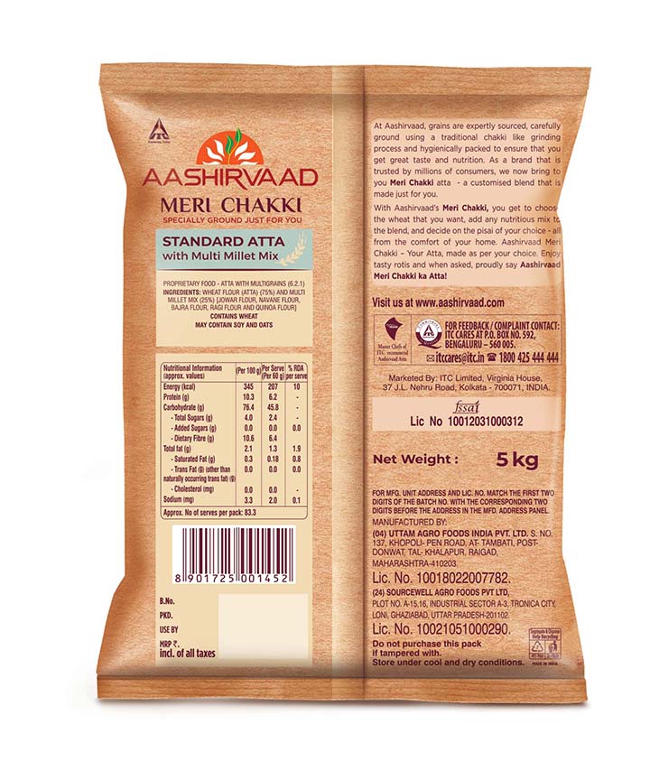 Standard Wheat / Multi Millet Mix